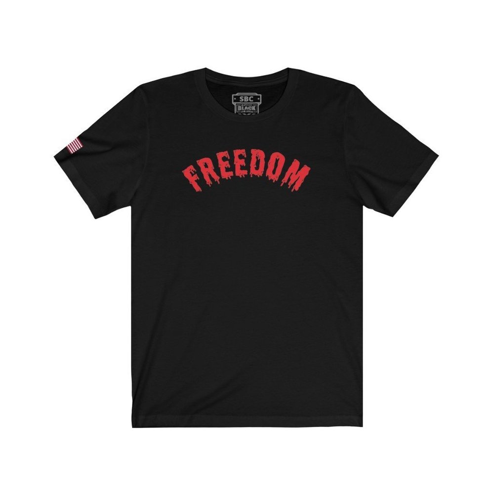 SBC Freedom Short Sleeve Black Tee